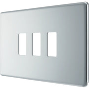 BG Electrical Grid - 3 module, rectangular