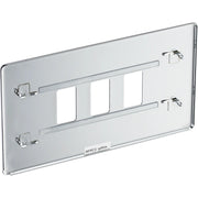 BG Electrical Grid - 3 module, rectangular