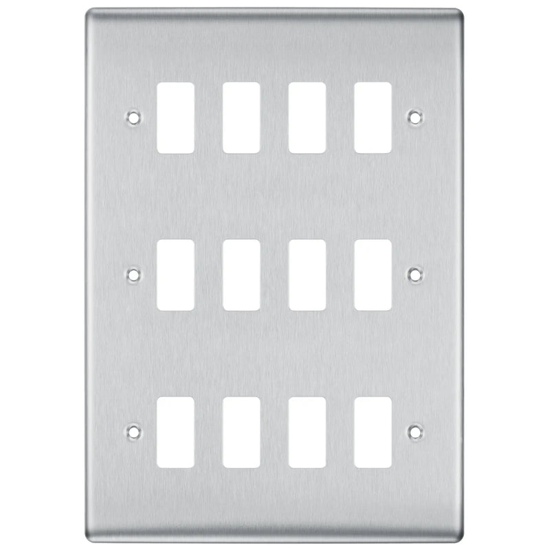 BG Electrical Grid - 12 module, square