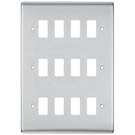BG Electrical Grid - 12 module, square