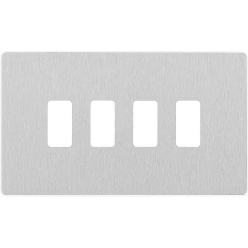 BG Electrical Grid - 4 module, rectangular