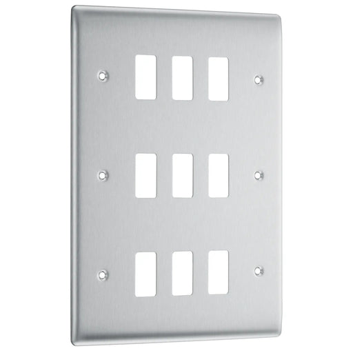 BG Electrical Grid - 9 module, square