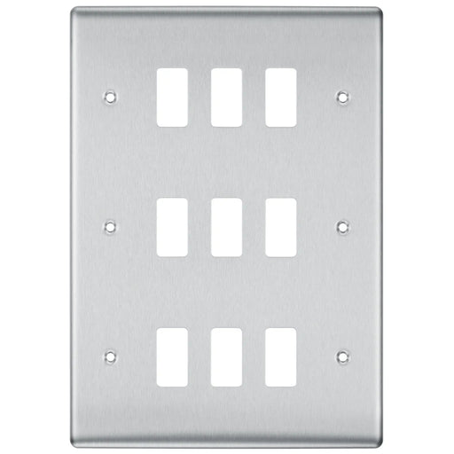 BG Electrical Grid - 9 module, square