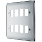 BG Electrical Grid - 8 module, square