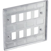 BG Electrical Grid - 8 module, square