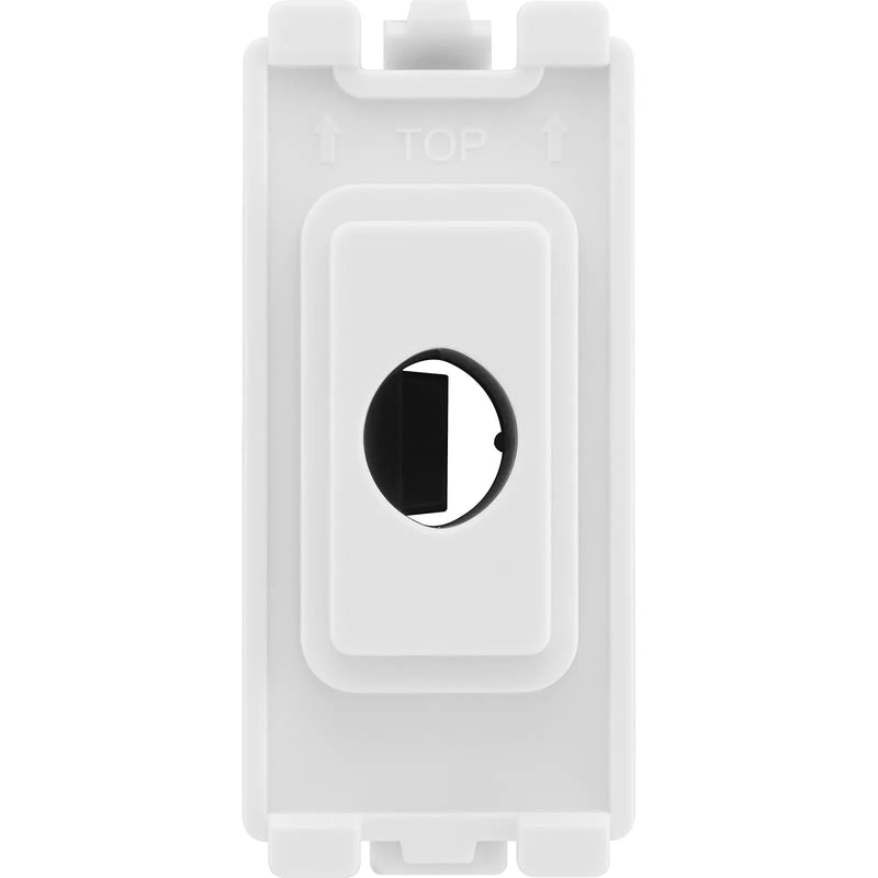 BG Electrical Grid - Flex outlet, up to 10mm (EVOLVE WHITE)