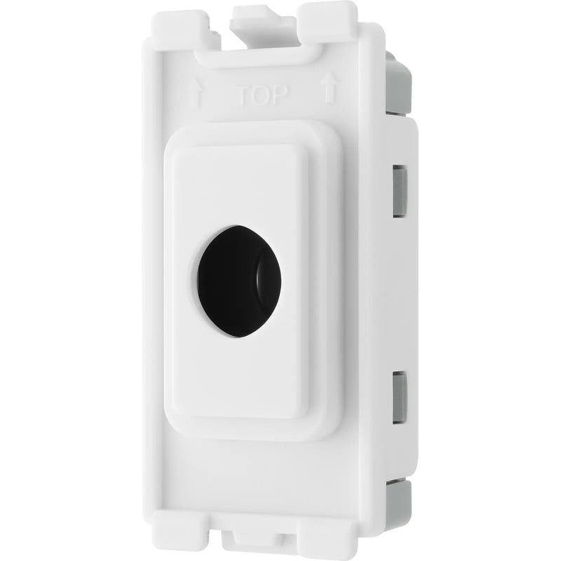 BG Electrical Grid - Flex outlet, up to 10mm (EVOLVE WHITE)