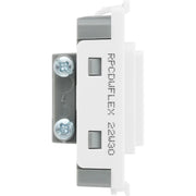 BG Electrical Grid - Flex outlet, up to 10mm (EVOLVE WHITE)