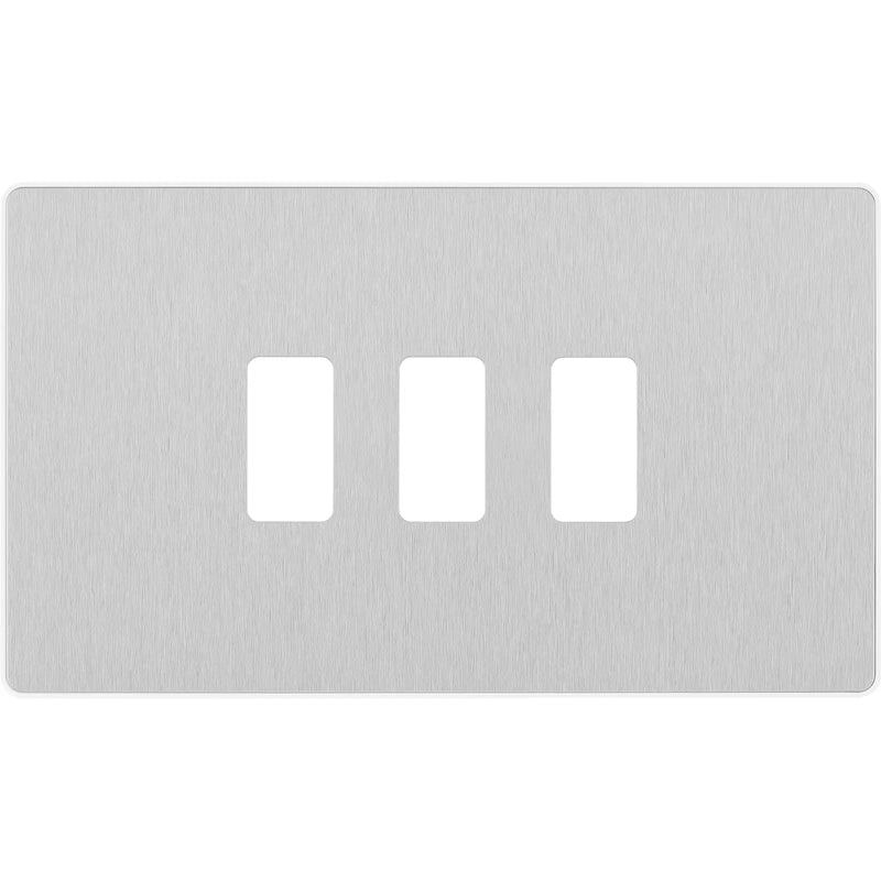 BG Electrical Grid - 3 module, rectangular