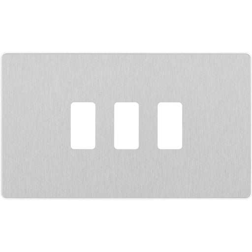 BG Electrical Grid - 3 module, rectangular