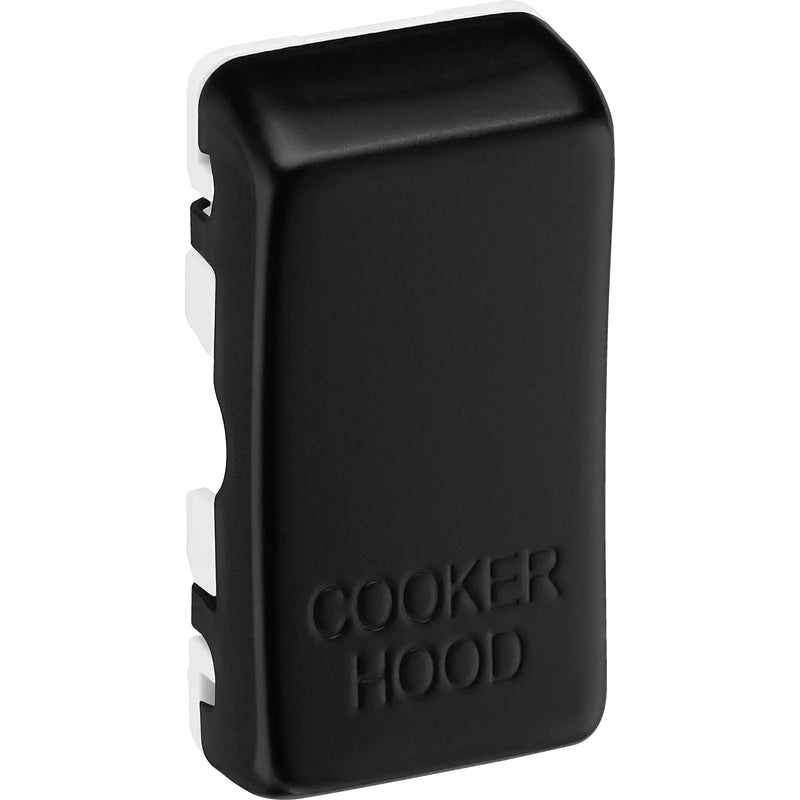 BG Electrical Evolve Matt Black - Double, 2 way push 200W
