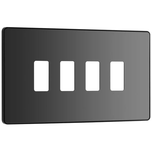 BG Electrical Grid - 4 module, rectangular