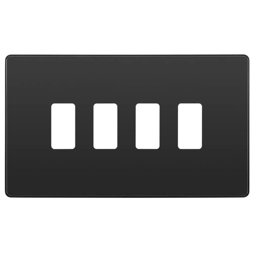 BG Electrical Grid - 4 module, rectangular
