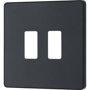 BG Electrical Grid - 2 module, square