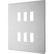 BG Electrical Grid - 6 module, square