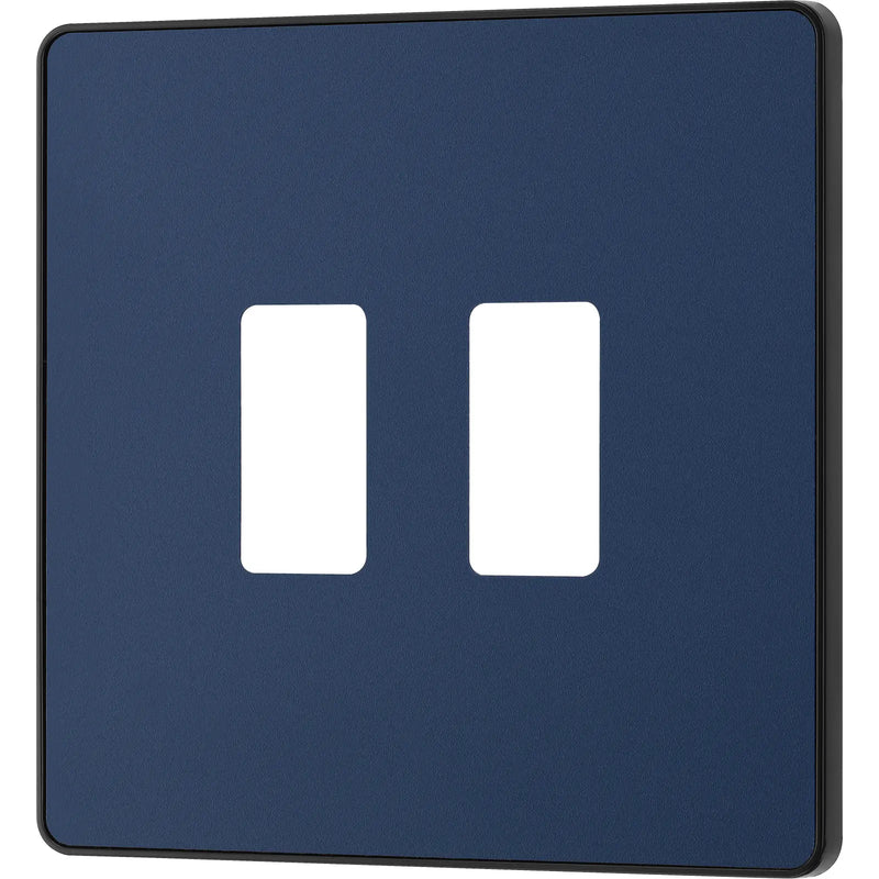 BG Electrical Grid - 2 module, square