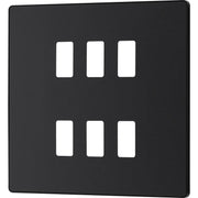BG Electrical Grid - 6 module, square