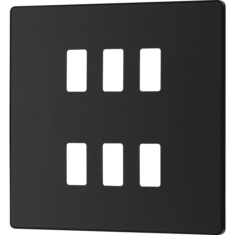 BG Electrical Grid - 6 module, square