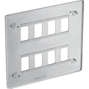 BG Electrical Grid - 8 module, square