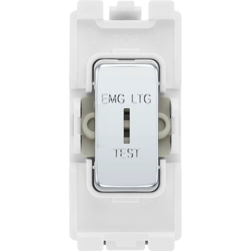 BG Electrical Grid - 2 way, single pole, printed EMG LTG TEST