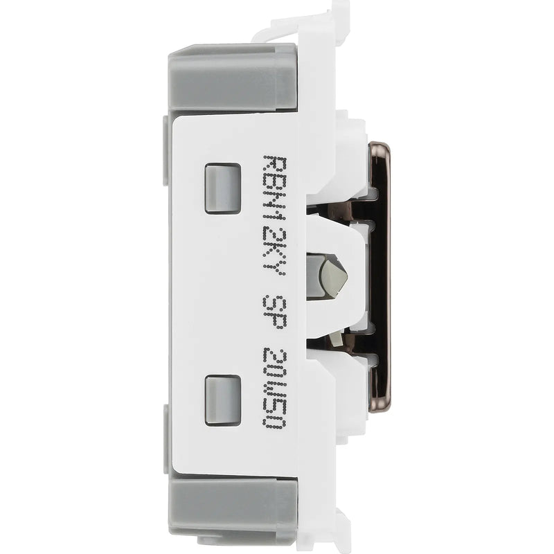 BG Electrical Grid - 2 way, single pole secret key