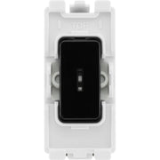 BG Electrical Grid - 2 way, single pole (EVOLVE BLACK)