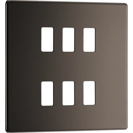 BG Electrical Grid - 6 module, square
