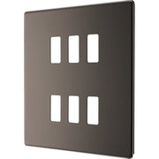 BG Electrical Grid - 6 module, square