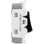 BG Electrical Grid - 1 way, retractive, printed PRESS (EVOLVE BLACK)