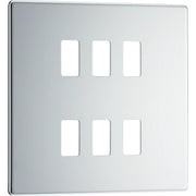 BG Electrical Grid - 6 module, square