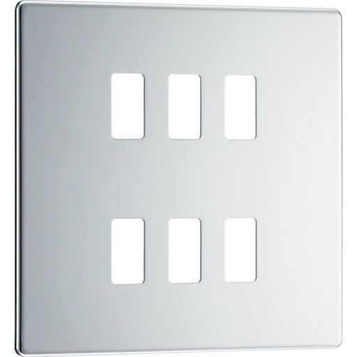 BG Electrical Grid - 6 module, square
