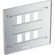 BG Electrical Grid - 6 module, square