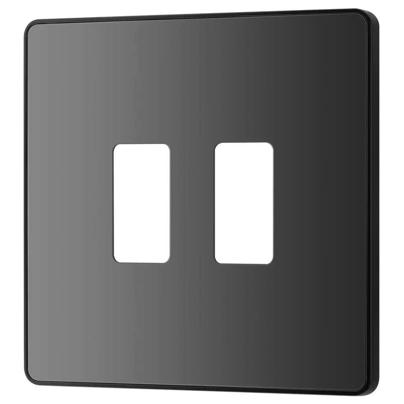 BG Electrical Grid - 2 module, square
