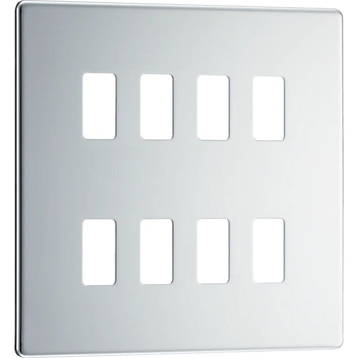 BG Electrical Grid - 8 module, square