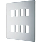 BG Electrical Grid - 8 module, square