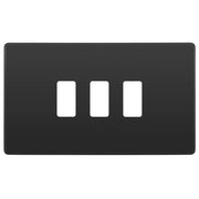 BG Electrical Grid - 3 module, rectangular