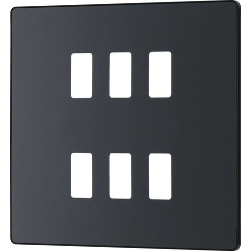 BG Electrical Grid - 6 module, square