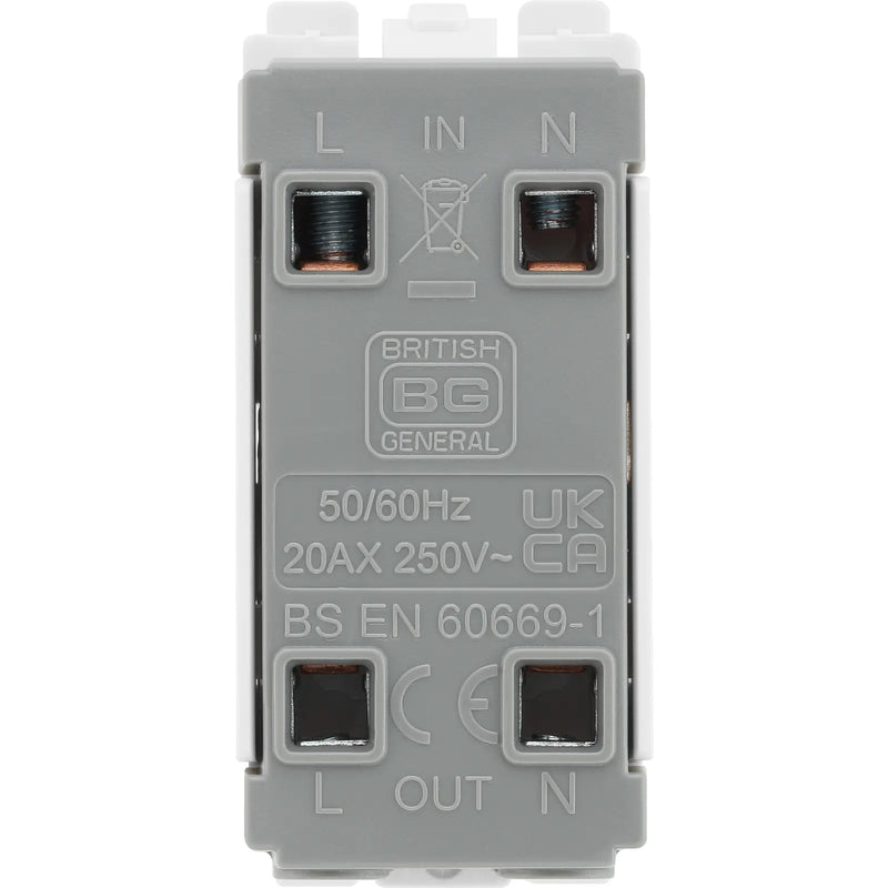 BG Electrical Grid - Double Pole (EVOLVE BLACK)