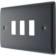 BG Electrical Grid - 3 module, rectangular