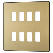 BG Electrical Grid - 8 module, square