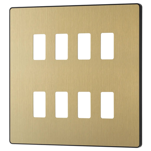 BG Electrical Grid - 8 module, square