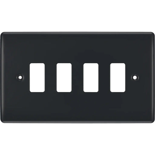 BG Electrical Grid - 4 module, rectangular