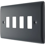 BG Electrical Grid - 4 module, rectangular
