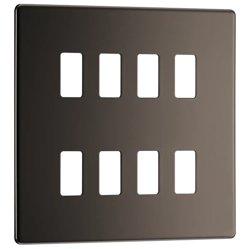 BG Electrical Grid - 8 module, square