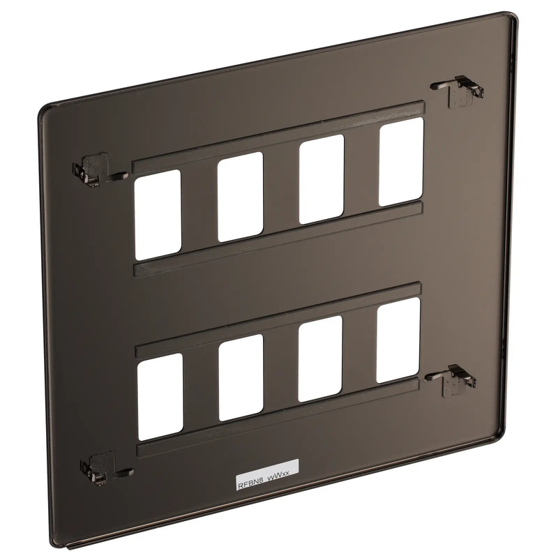 BG Electrical Grid - 8 module, square