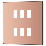 BG Electrical Grid - 6 module, square