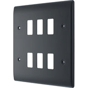 BG Electrical Grid - 6 module, square