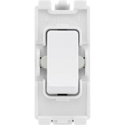 BG Electrical Grid - 2 way, single pole, centre off (EVOLVE WHITE)