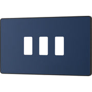 BG Electrical Grid - 3 module, rectangular