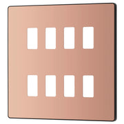 BG Electrical Grid - 8 module, square